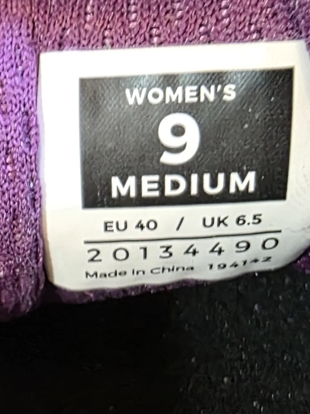 Kuru Quantum 2 Womens Size 9 Purple Blue Athletic Running Walking Shoes NWOT